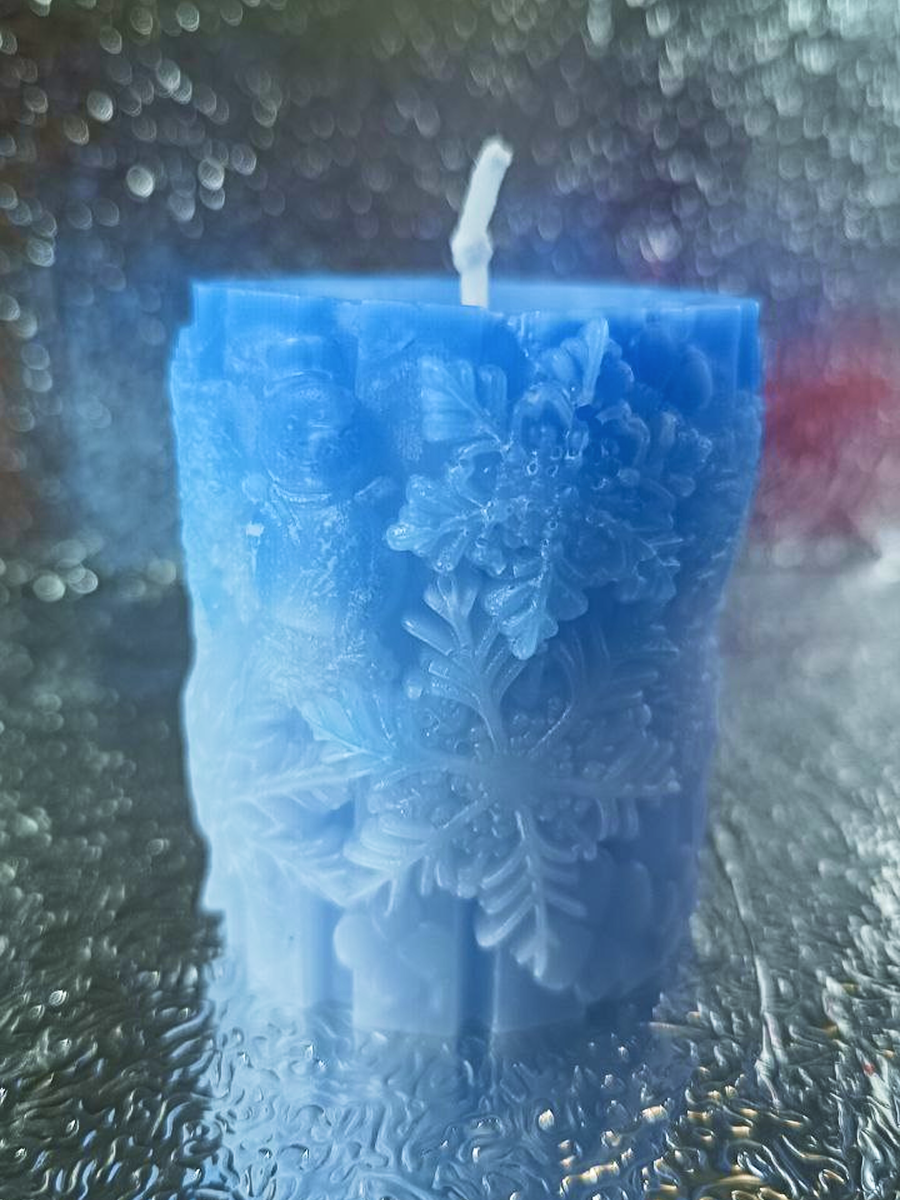 Свеча Снежинки